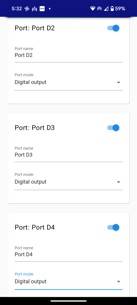 Enable Three Ports