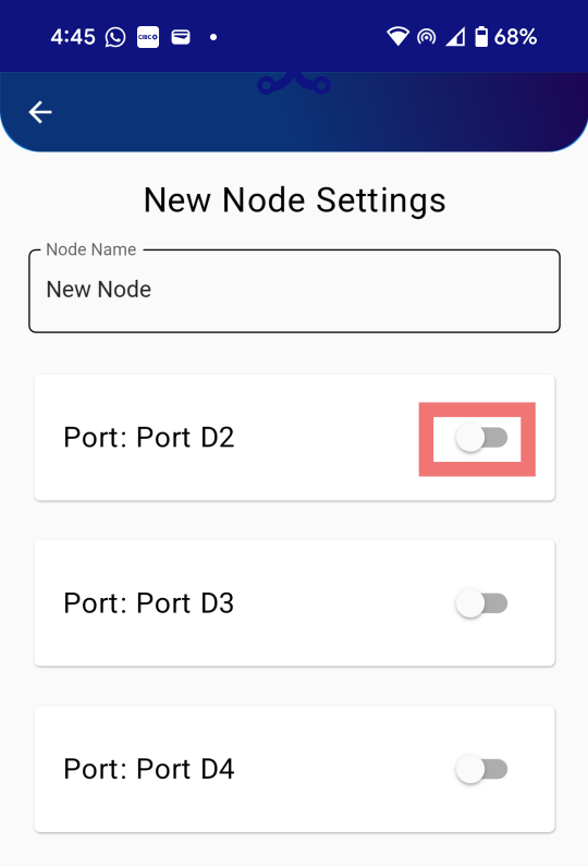 Enable Ports