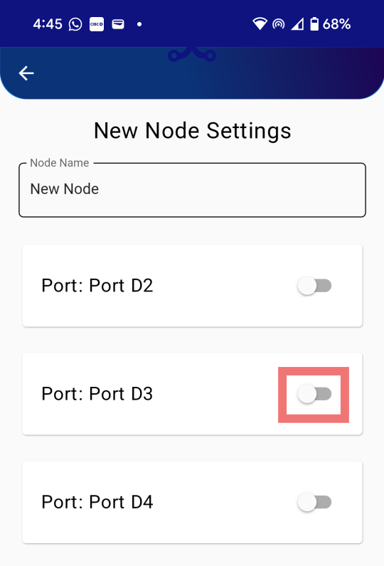 Enable Ports